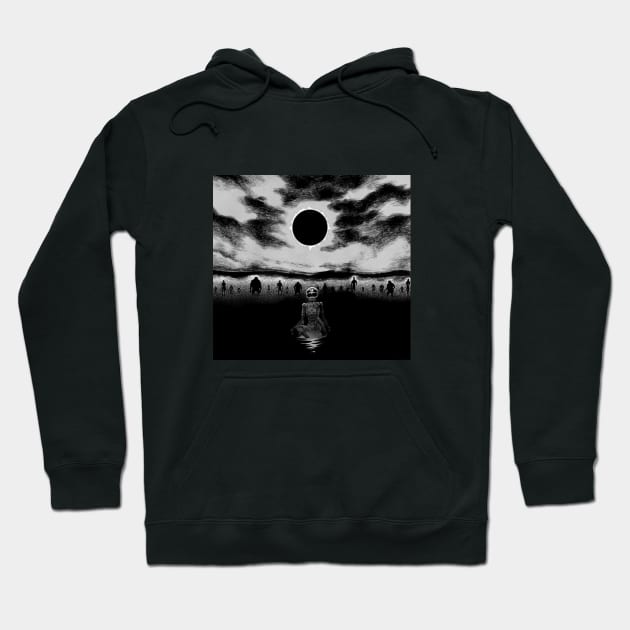 eclipse fight Hoodie by theblack futur